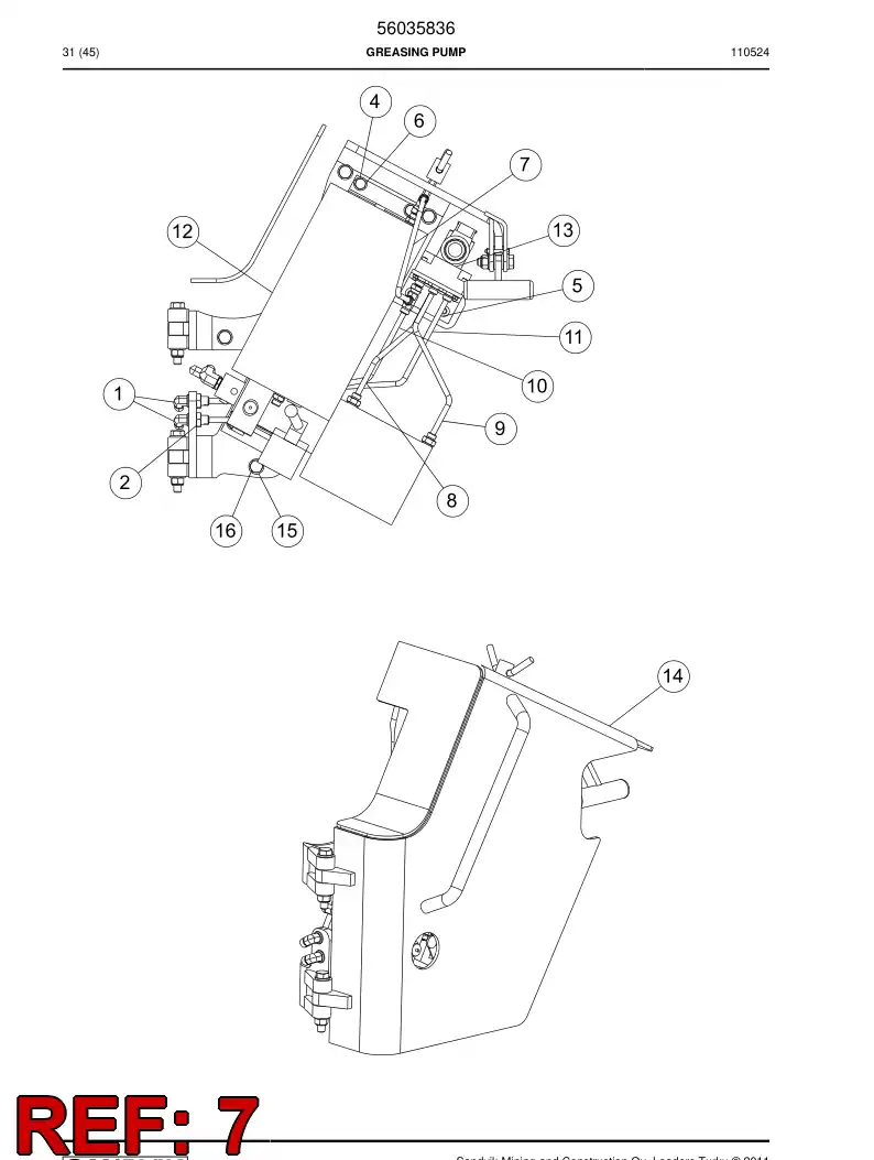 56025462 560 254 62 Pipe - Sandvik Technical Drawing
