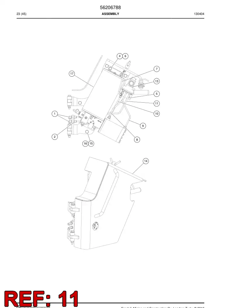 56025464 560 254 64 Pipe - Sandvik Technical Drawing