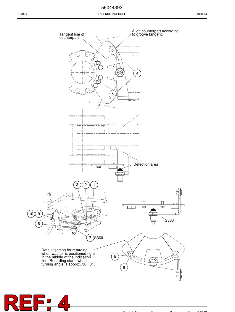 56025767 560 257 67 Bushing - Sandvik Technical Drawing