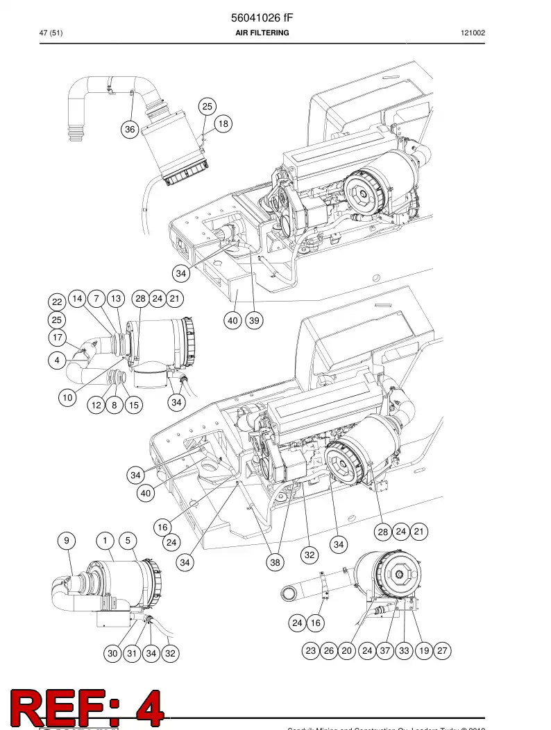 56025855 560 258 55 Supporting block - Sandvik Technical Drawing
