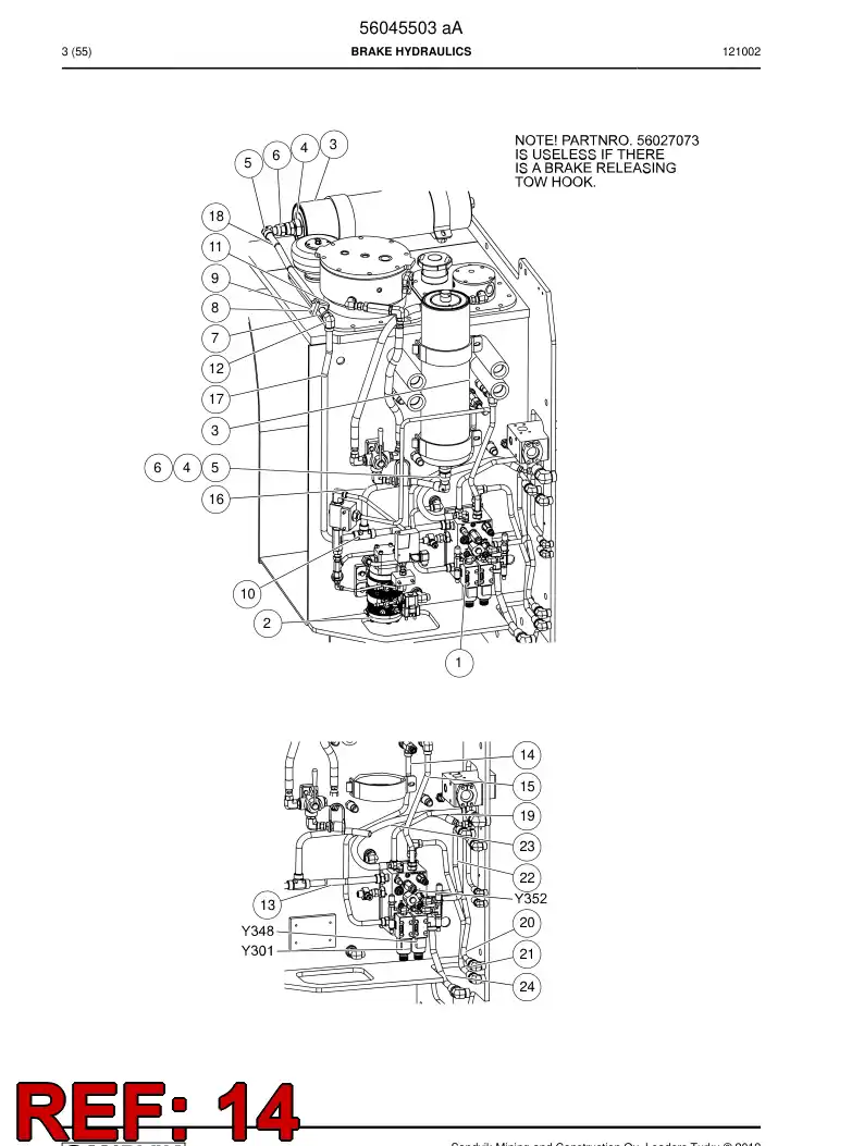 56025974 560 259 74 Pipe - Sandvik Technical Drawing