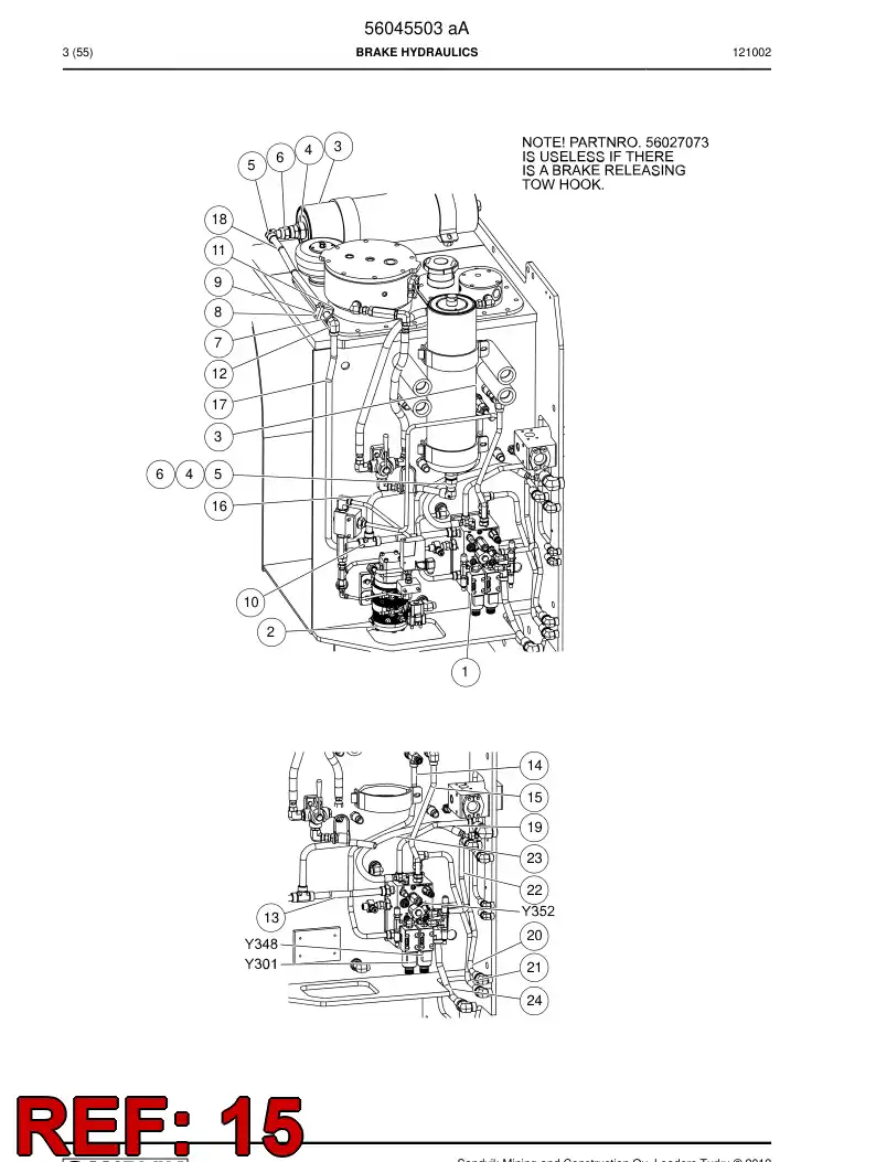 56025975 560 259 75 Pipe - Sandvik Technical Drawing