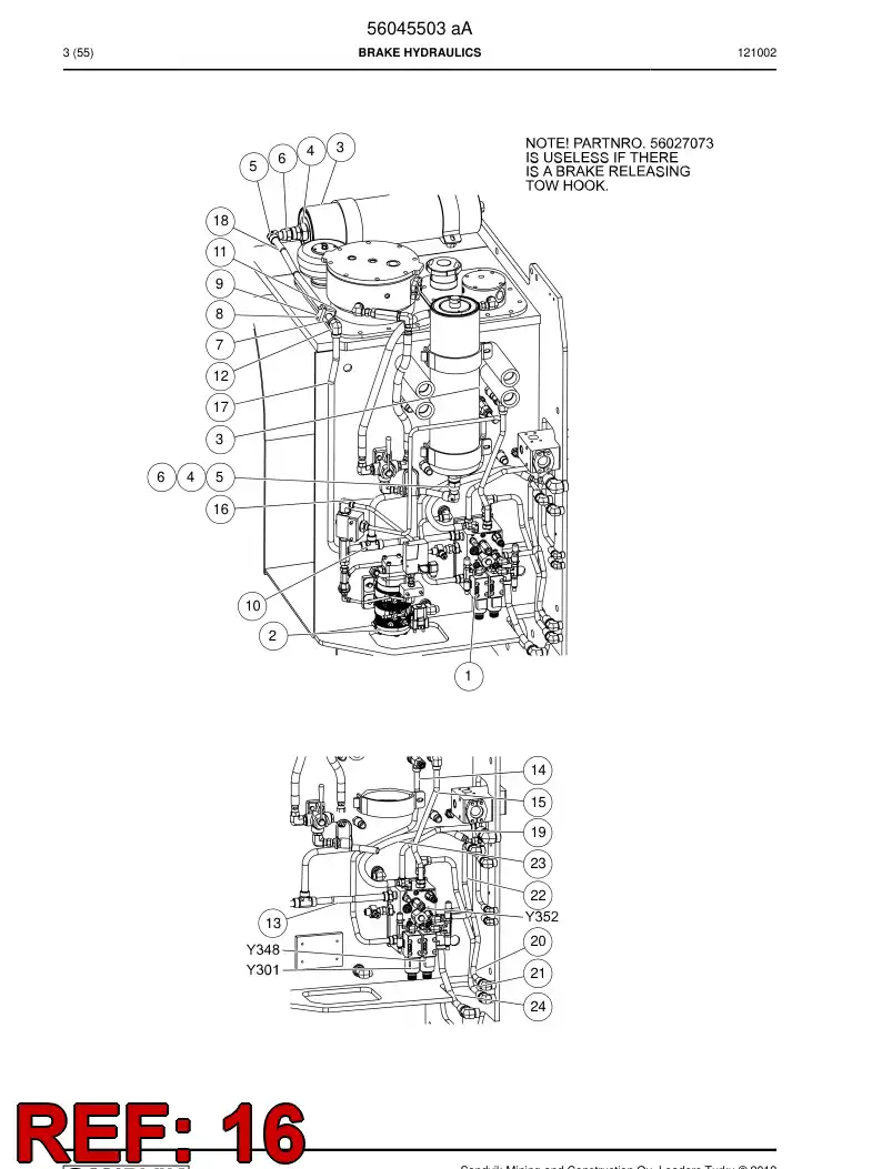 56025977 560 259 77 Pipe - Sandvik Technical Drawing