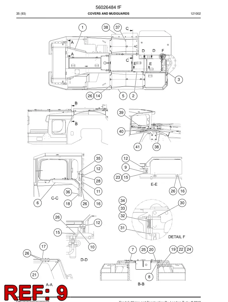 56026951 560 269 51 Supporting block - Sandvik Technical Drawing