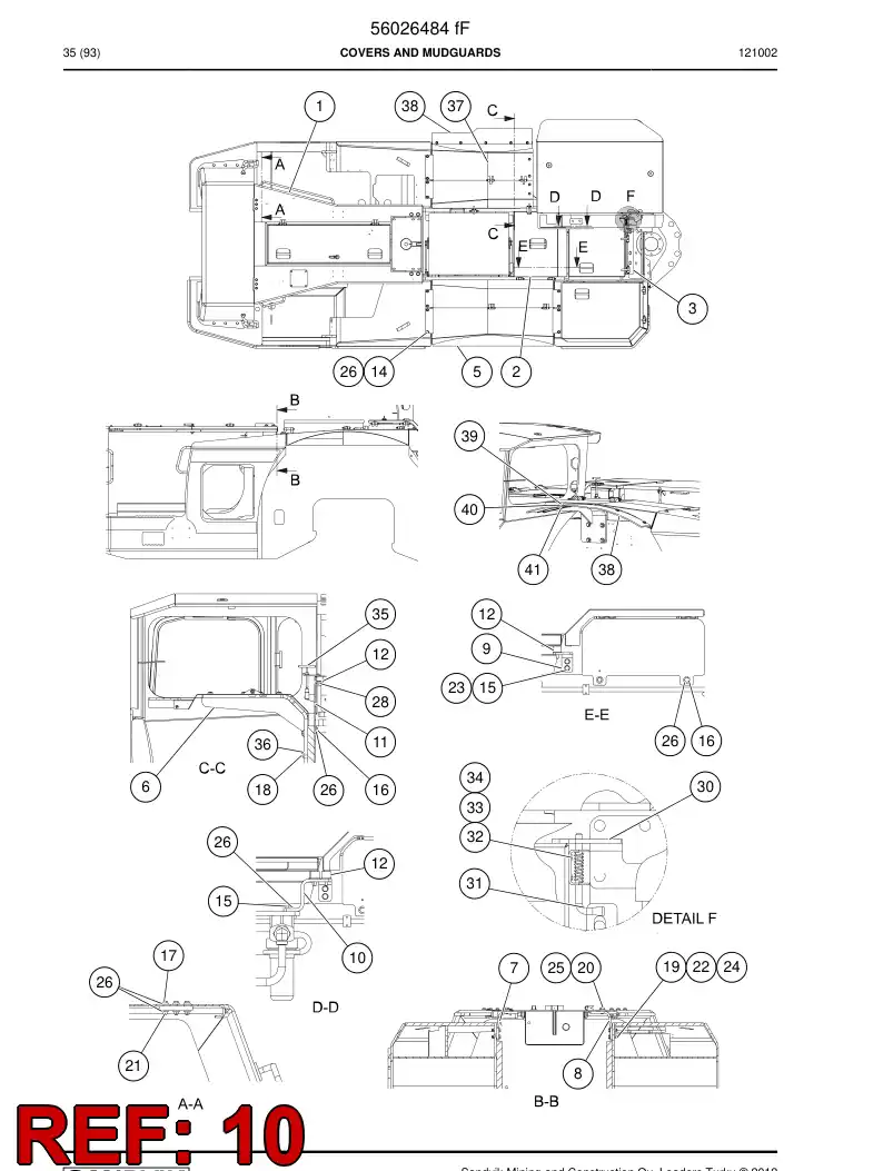 56026952 560 269 52 Supporting block - Sandvik Technical Drawing