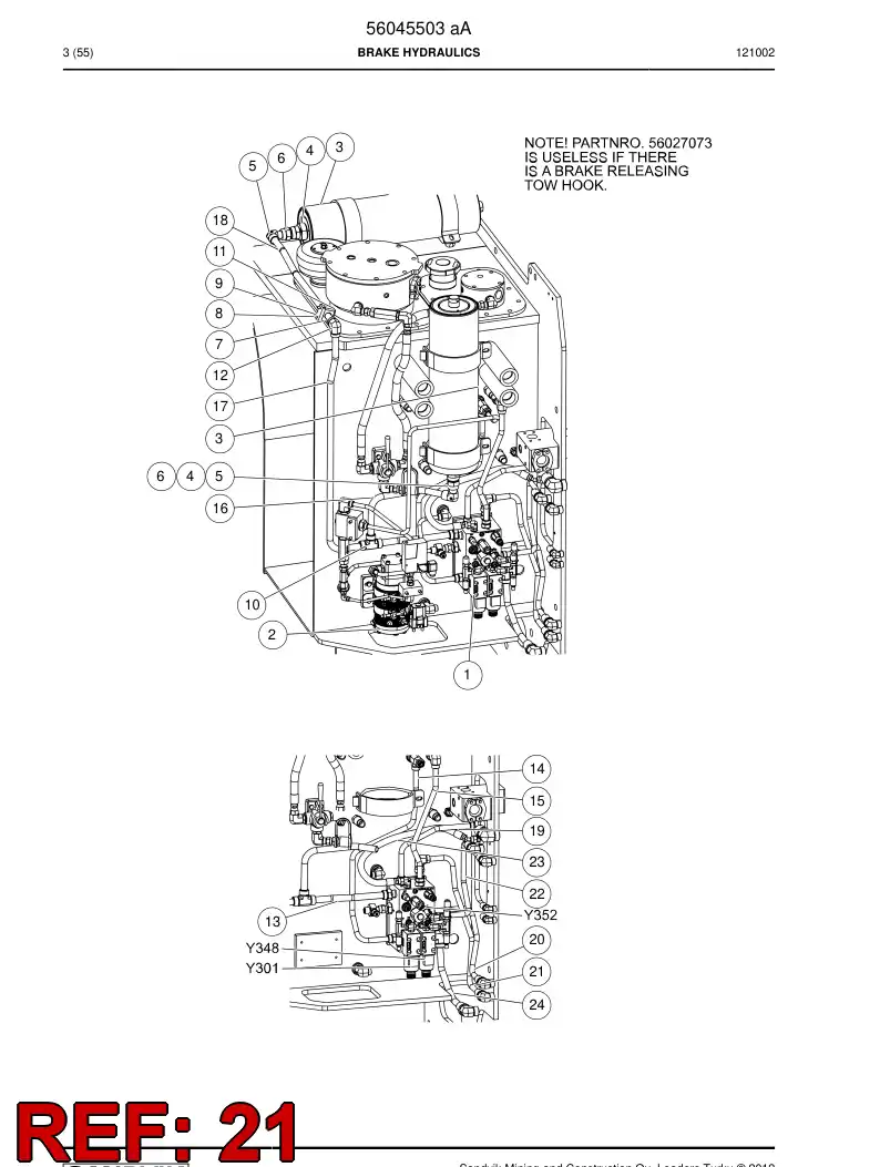 56027072 560 270 72 Pipe - Sandvik Technical Drawing