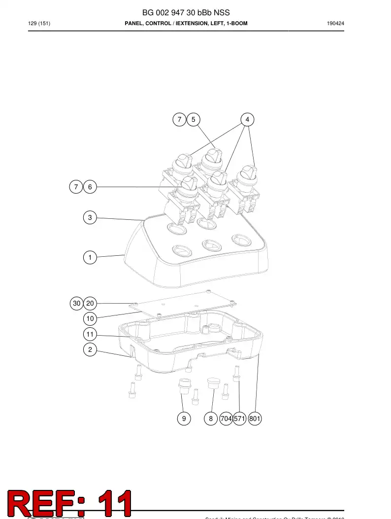 56027082a 560 270 82a O-Ring - Sandvik Technical Drawing