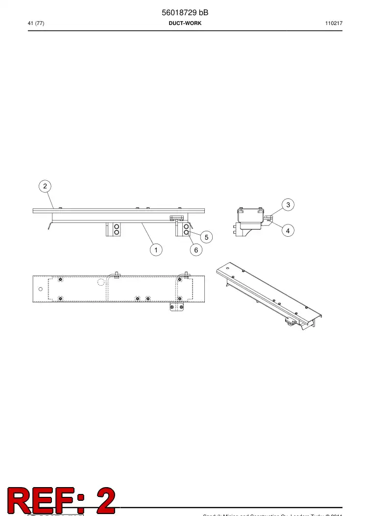 56027228 560 272 28 Cover - Sandvik Technical Drawing