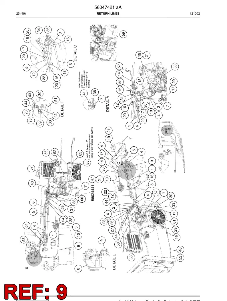 56027669 560 276 69 Pipe - Sandvik Technical Drawing