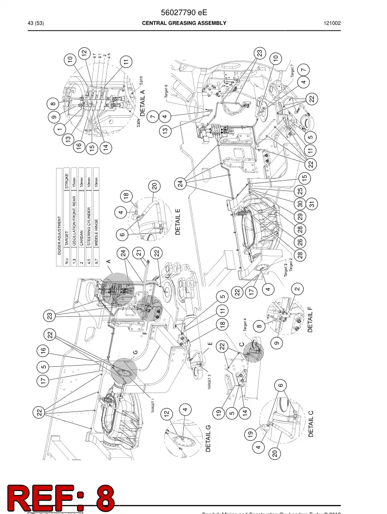 56027836 560 278 36 Pipe - Sandvik Technical Drawing
