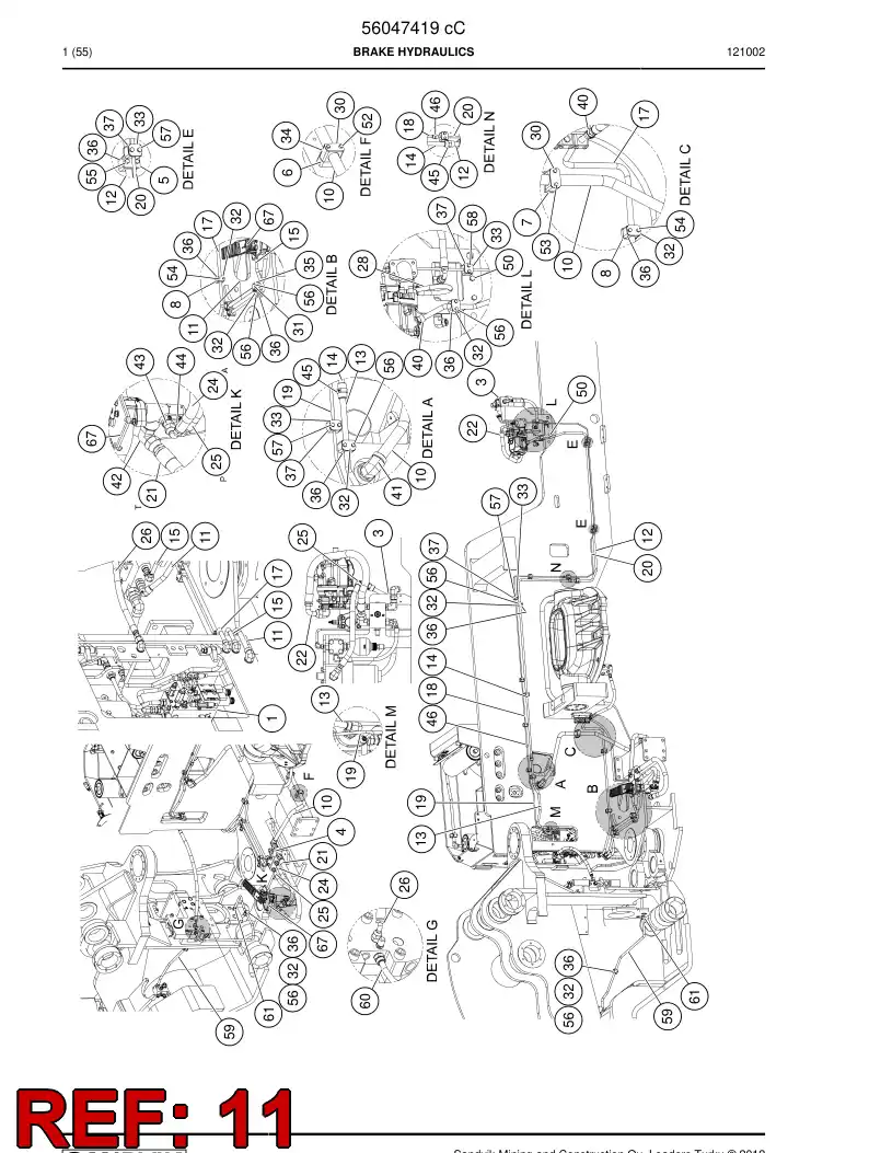 56027875 560 278 75 Pipe - Sandvik Technical Drawing