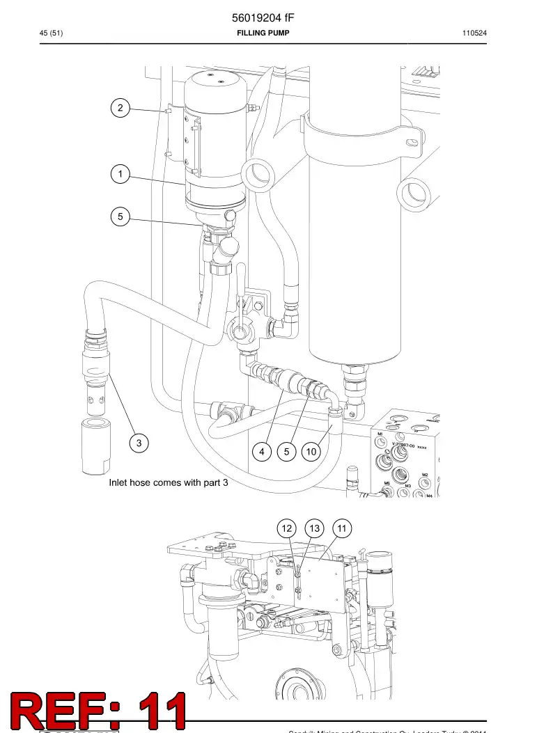 56028066 560 280 66 Plate - Sandvik Technical Drawing