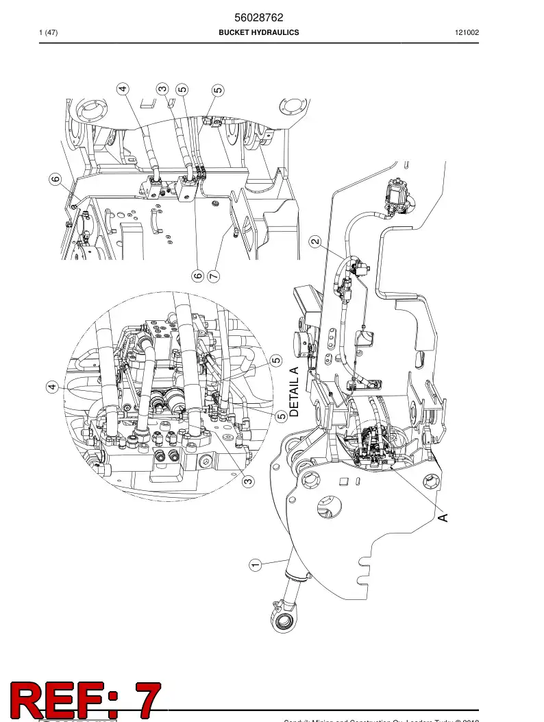 56028093 560 280 93 Pipe - Sandvik Technical Drawing