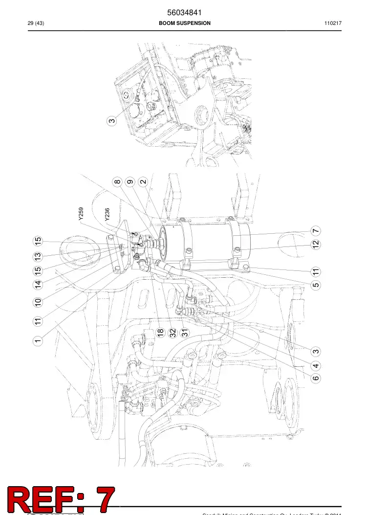 56028303 560 283 03 Band - Sandvik Technical Drawing