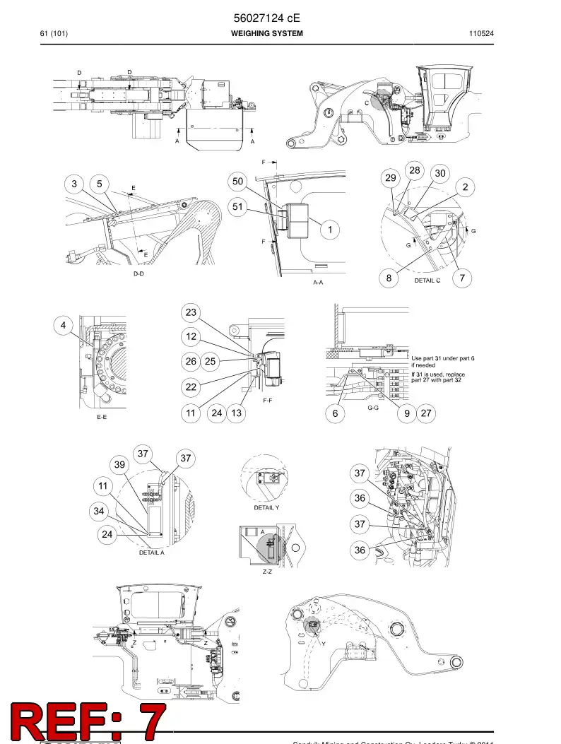 56028766 560 287 66 Plate - Sandvik Technical Drawing