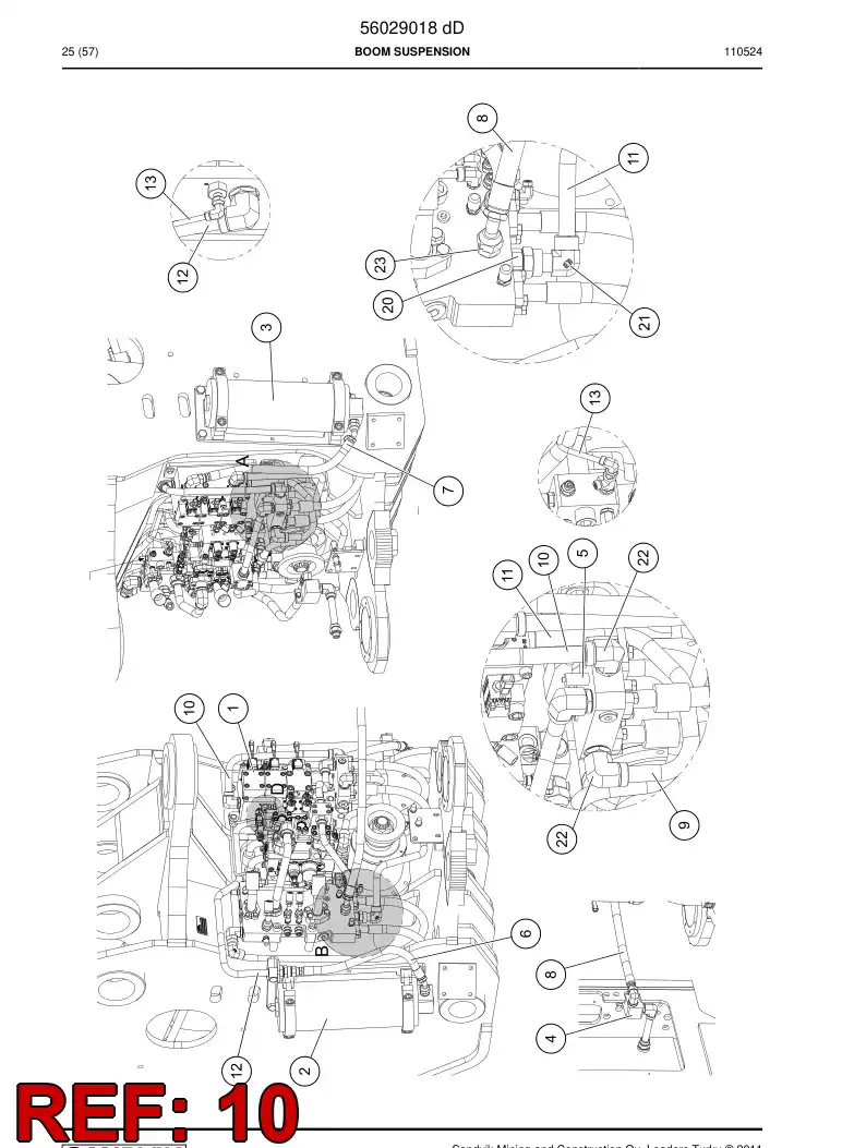 56029015 560 290 15 Pipe - Sandvik Technical Drawing