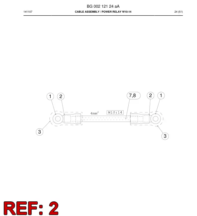 56029710 560 297 10 Shrinking conduit - Sandvik Technical Drawing