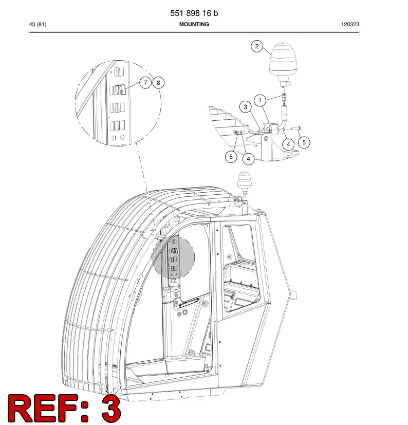 56029729b 560 297 29b Bushing - Sandvik Technical Drawing