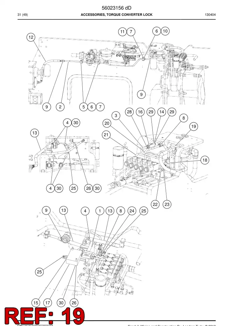 56029783 560 297 83 Pipe - Sandvik Technical Drawing