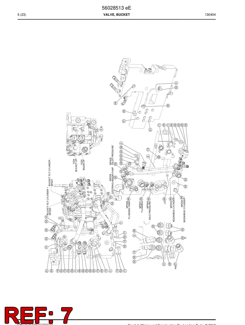 56029823 560 298 23 Pipe - Sandvik Technical Drawing