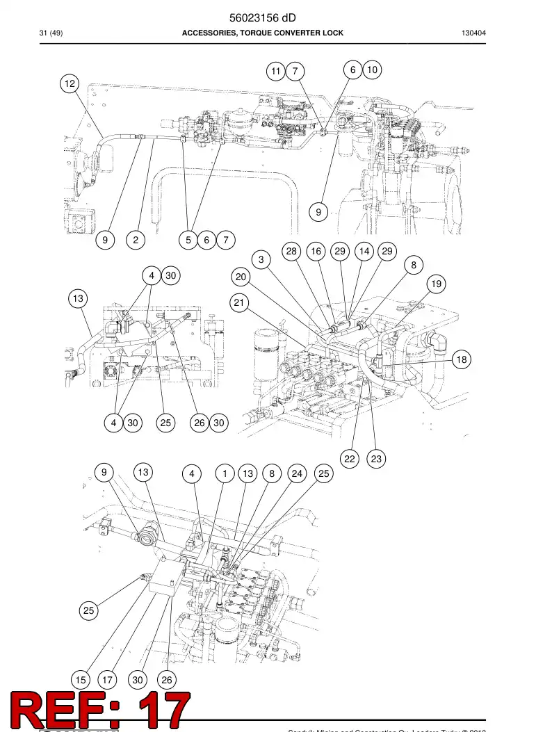 56029904 560 299 04 Pressure accumulators - Sandvik Technical Drawing