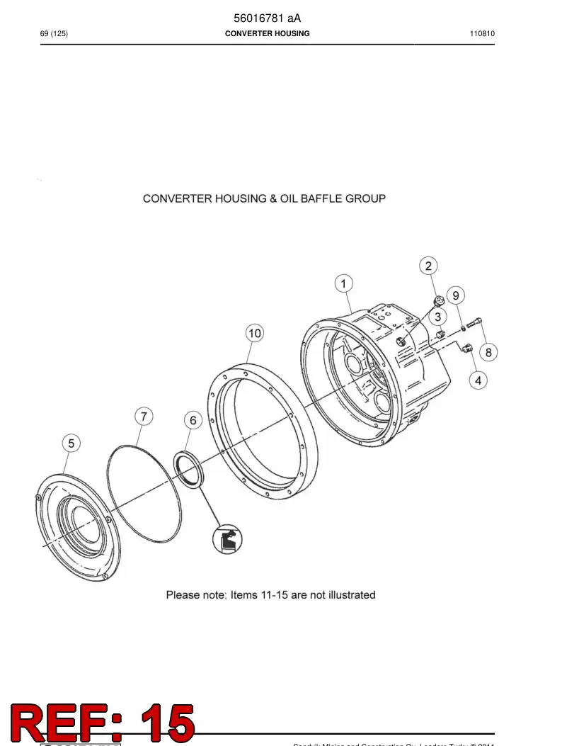 56030812 560 308 12 Plug - Sandvik Technical Drawing