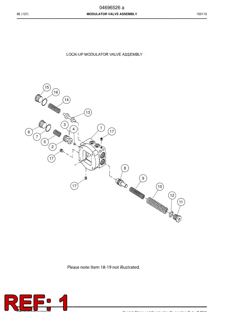 56031267 560 312 67 Housing - Sandvik Technical Drawing