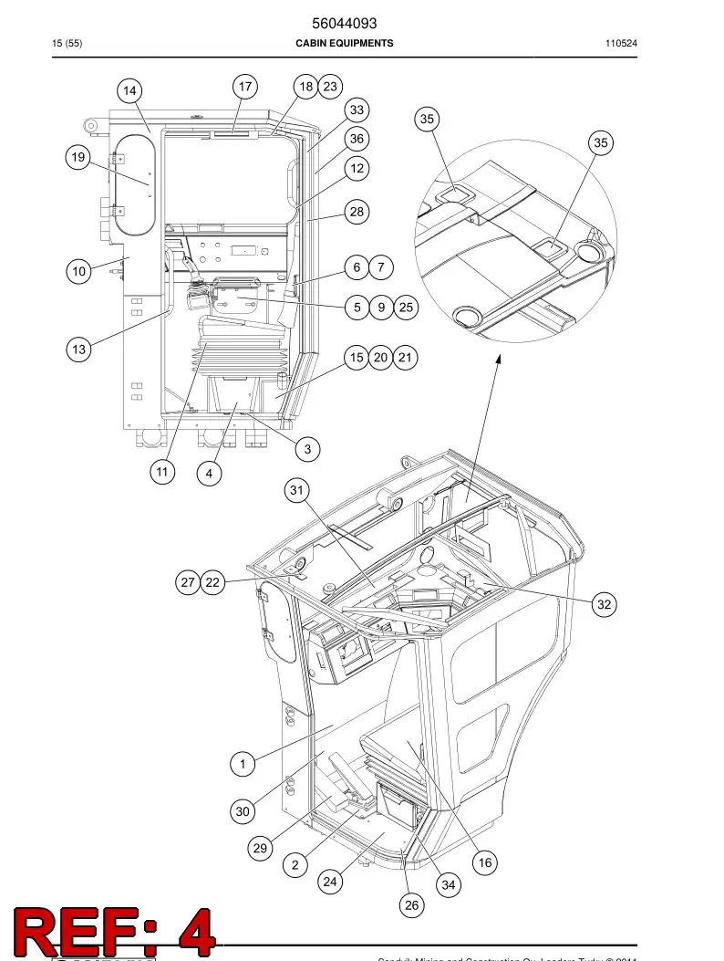56031282 560 312 82 Box - Sandvik Technical Drawing