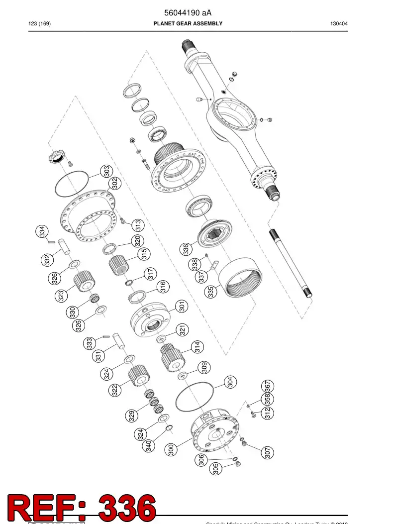 56031606 560 316 06 Supporting block - Sandvik Technical Drawing
