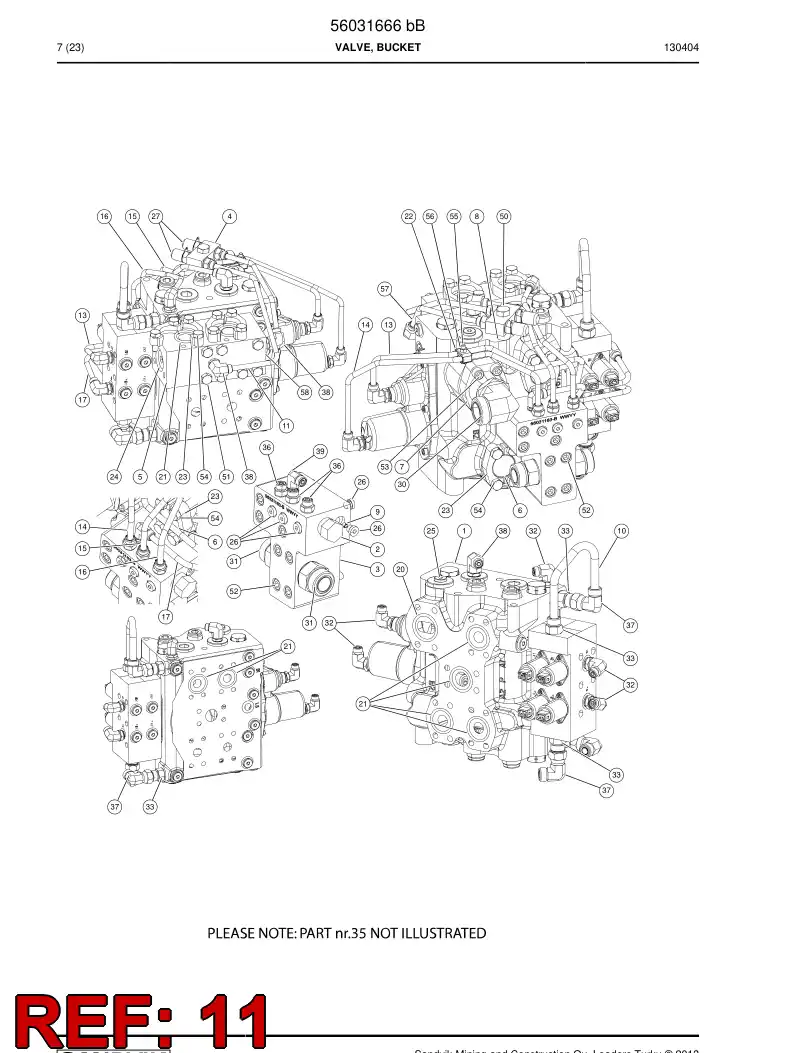 56031657 560 316 57 Pipe - Sandvik Technical Drawing