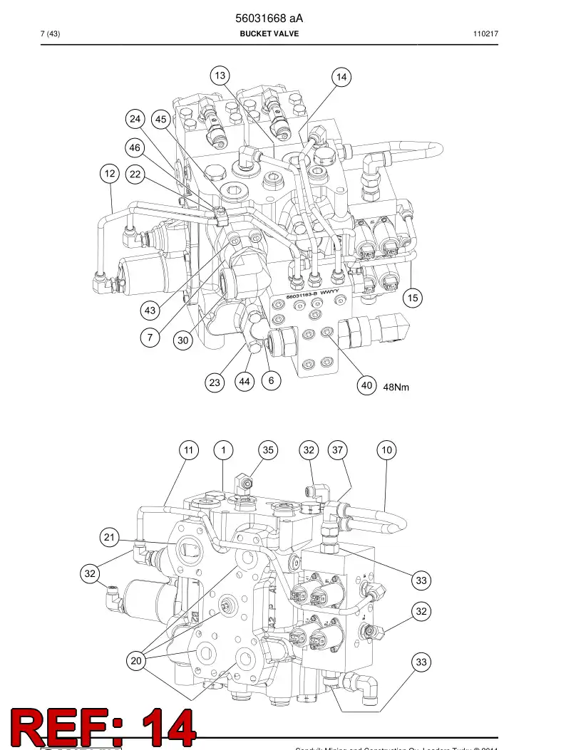 56031662 560 316 62 Pipe - Sandvik Technical Drawing