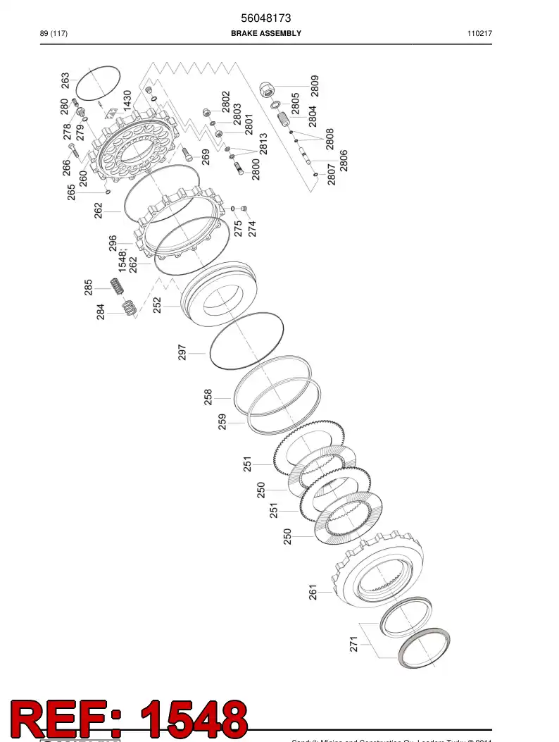 56031762 560 317 62 O-ring - Sandvik Technical Drawing