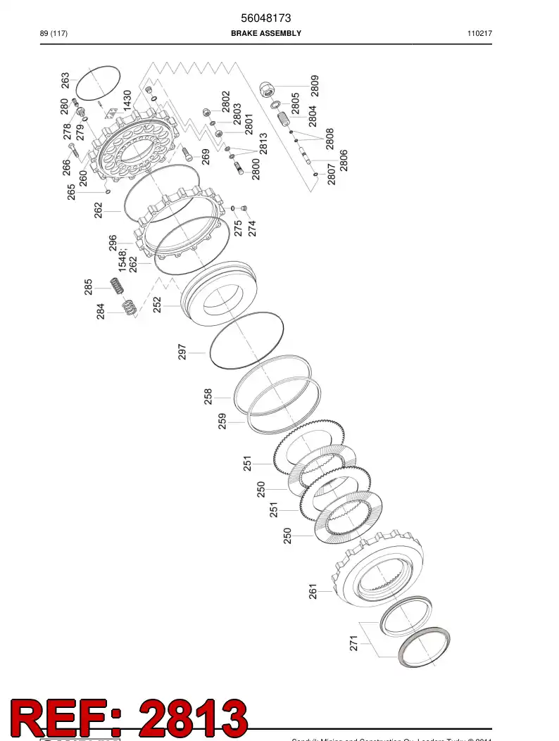 56031773 560 317 73 O-ring - Sandvik Technical Drawing