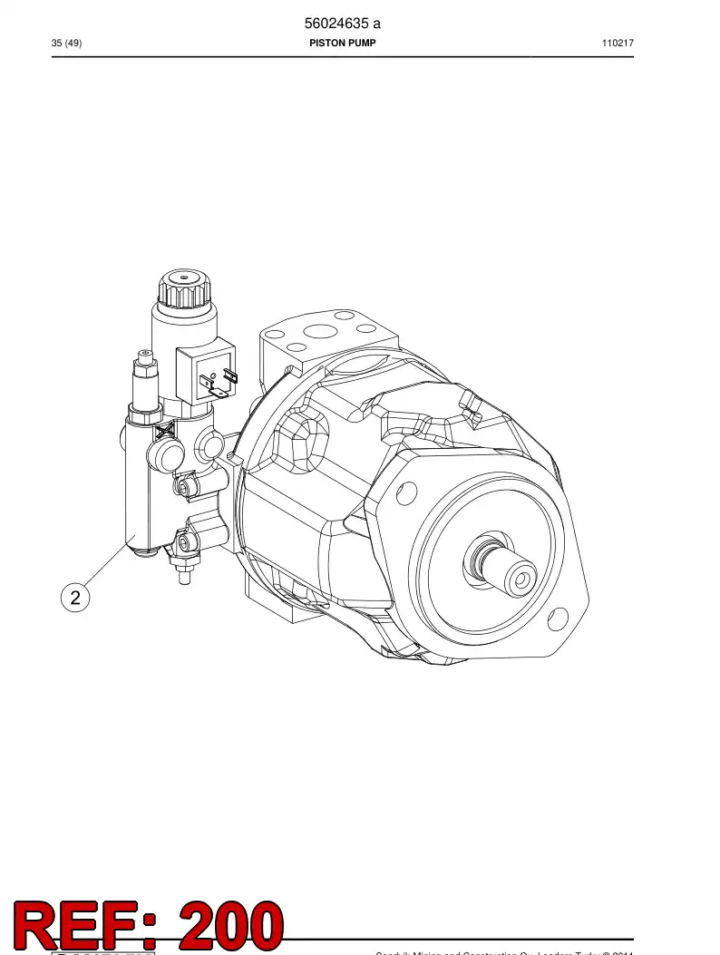 56032213 560 322 13 Seal kit - Sandvik Technical Drawing