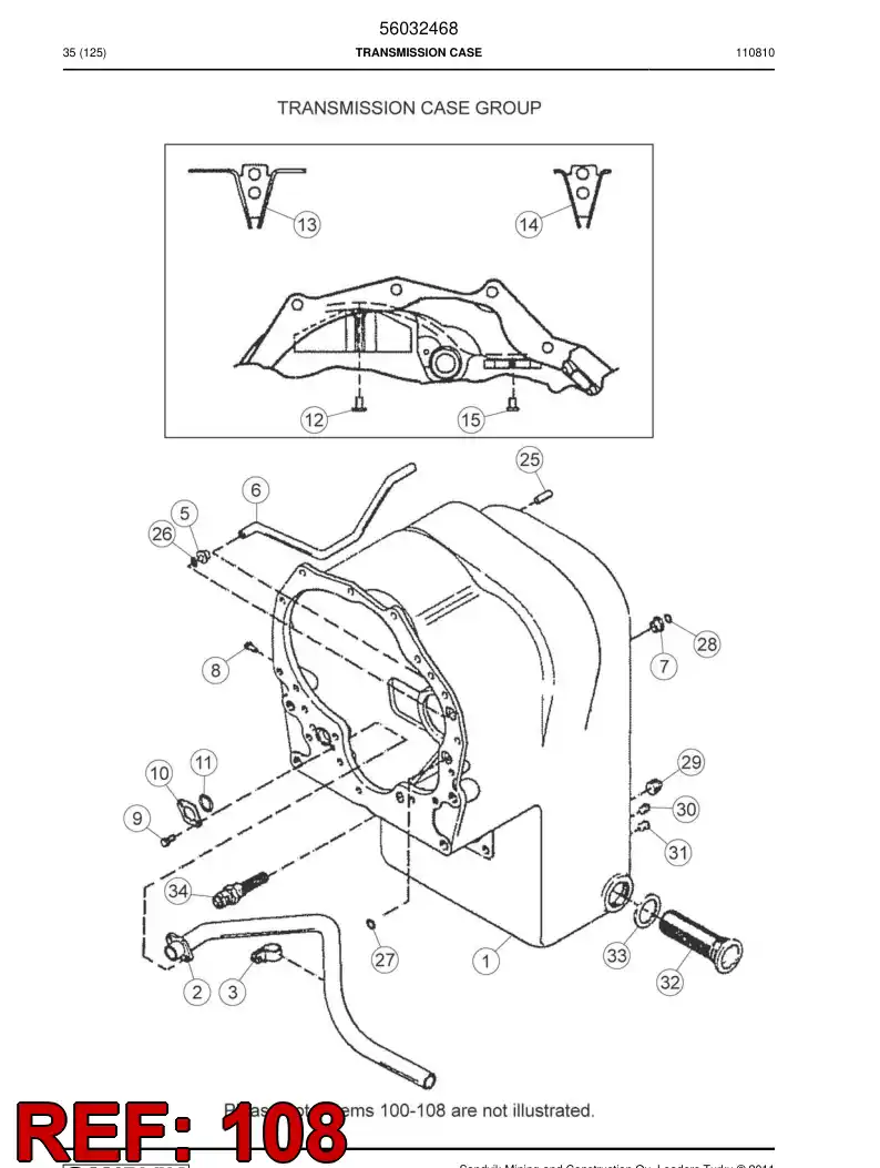 56032473 560 324 73 Fitting - Sandvik Technical Drawing