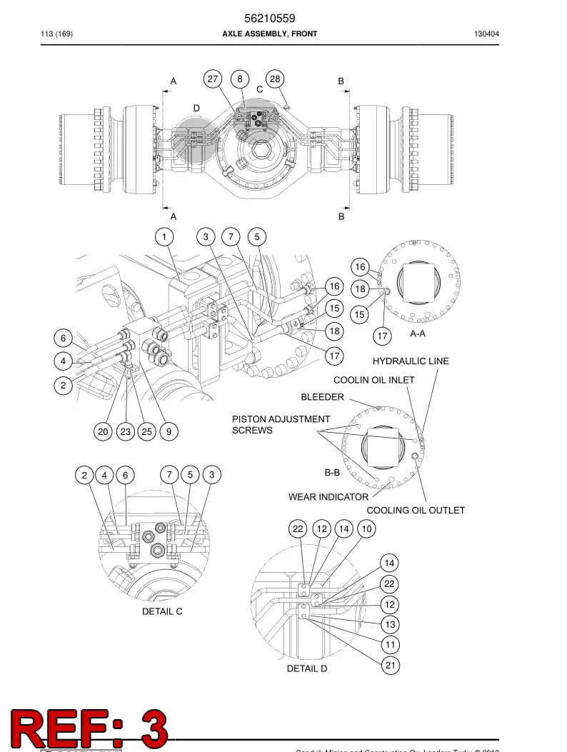 56032704 560 327 04 Pipe - Sandvik Technical Drawing
