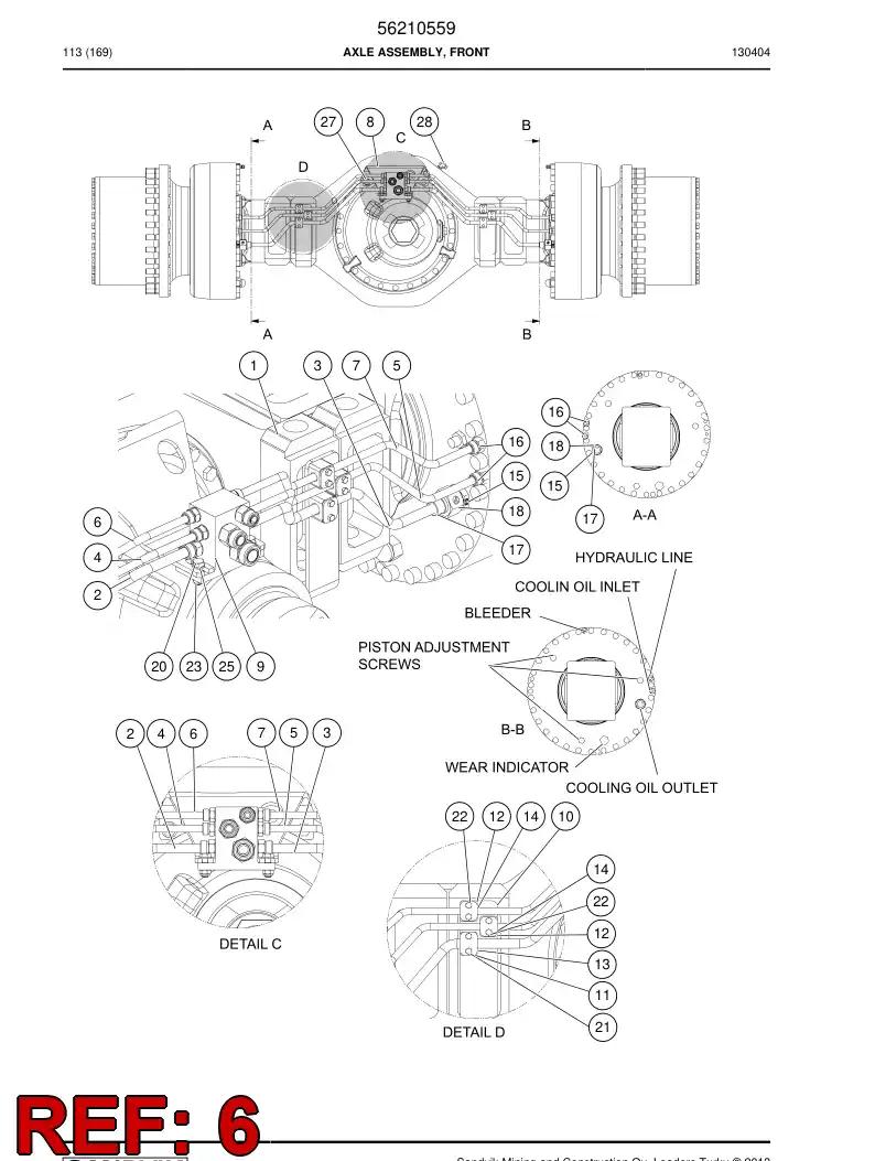 56032707 560 327 07 Pipe - Sandvik Technical Drawing