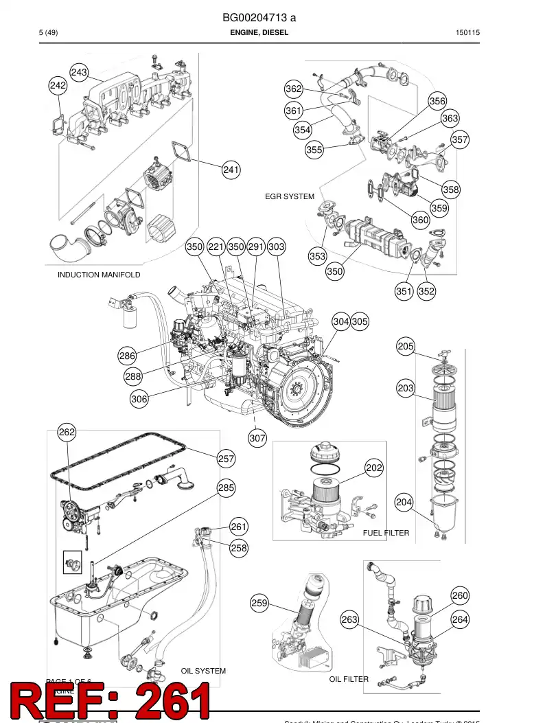 56034104 560 341 04 Cap, Filling - Sandvik Technical Drawing
