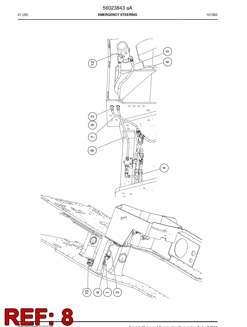 56034901 560 349 01 Pipe - Sandvik Technical Drawing
