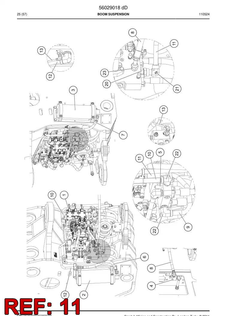 56034951 560 349 51 Pipe - Sandvik Technical Drawing