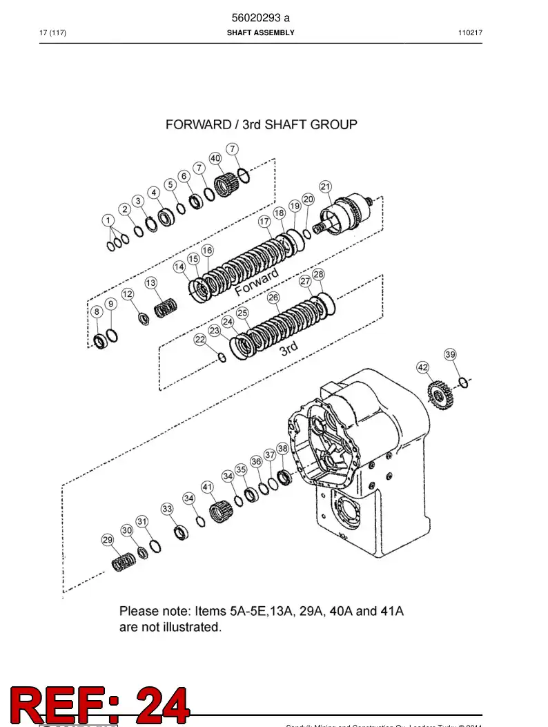 56035569 560 355 69 PISTON - Sandvik Technical Drawing