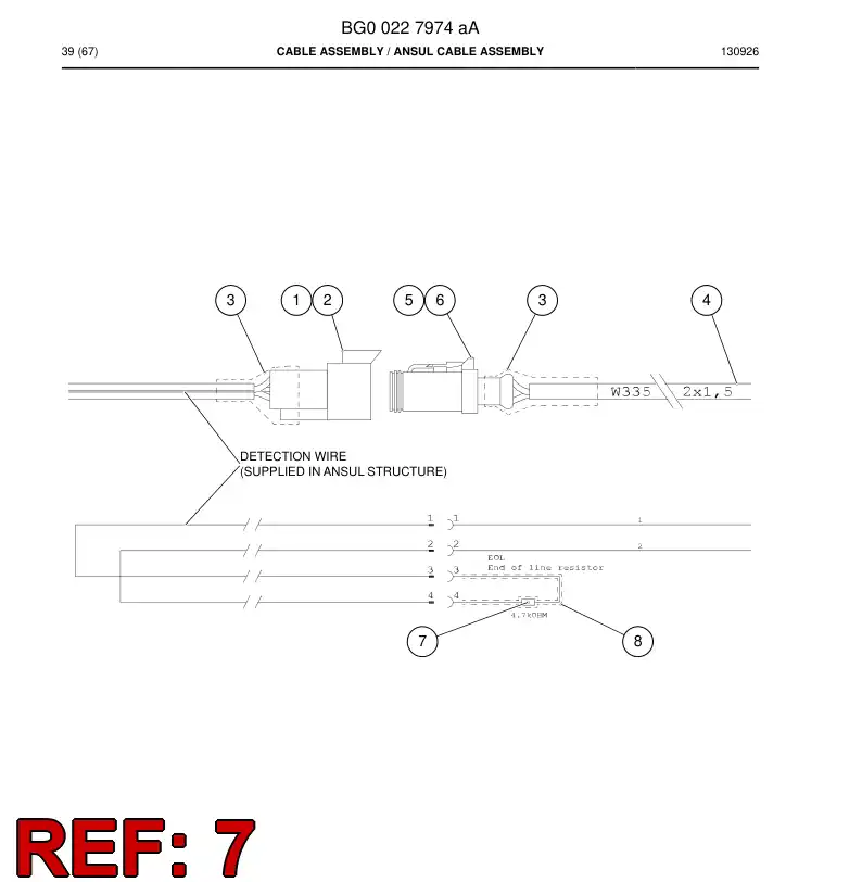 56035795 560 357 95 Resistor - Sandvik Technical Drawing