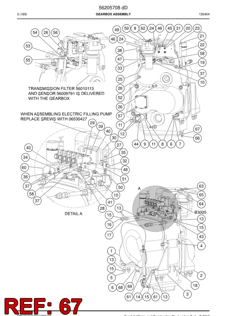 56037079 560 370 79 Adapter 90 Deg - Sandvik Technical Drawing