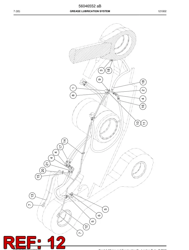 56037381 560 373 81 Pipe - Sandvik Technical Drawing