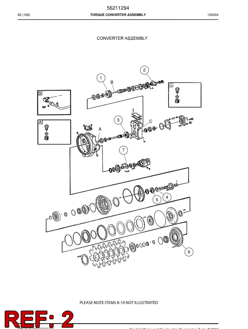 56037735 560 377 35 Flange - Sandvik Technical Drawing