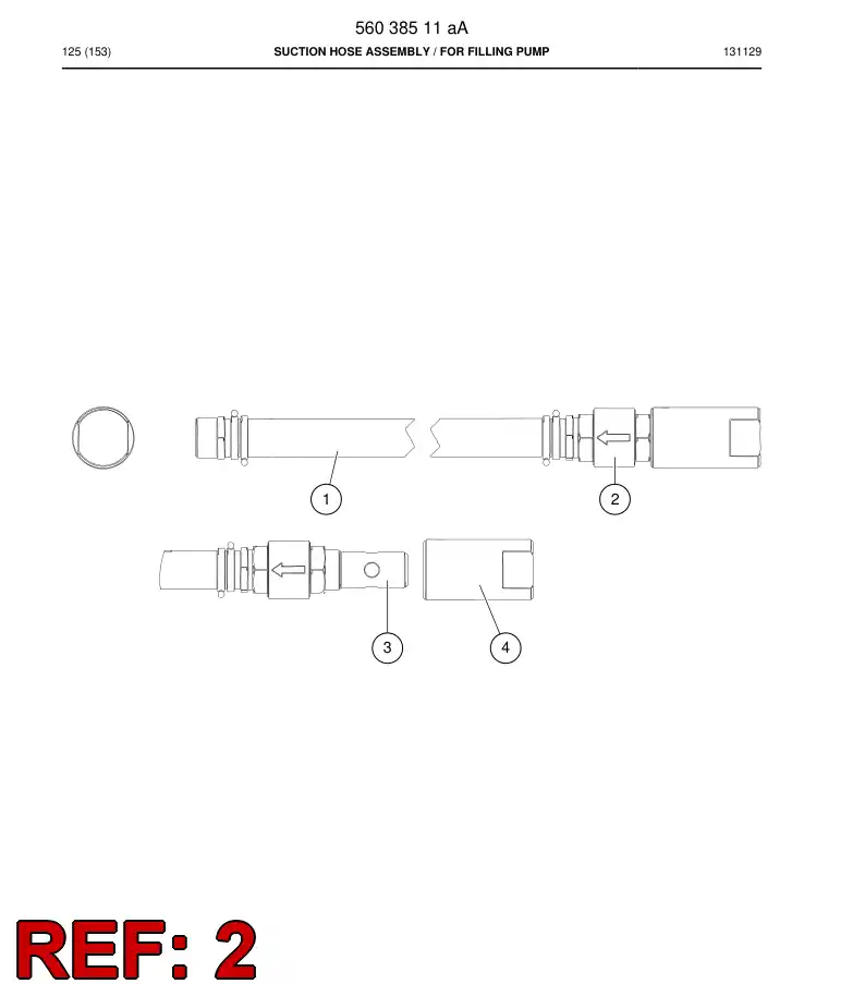 560 385 09 Valve, Inlet - drawing