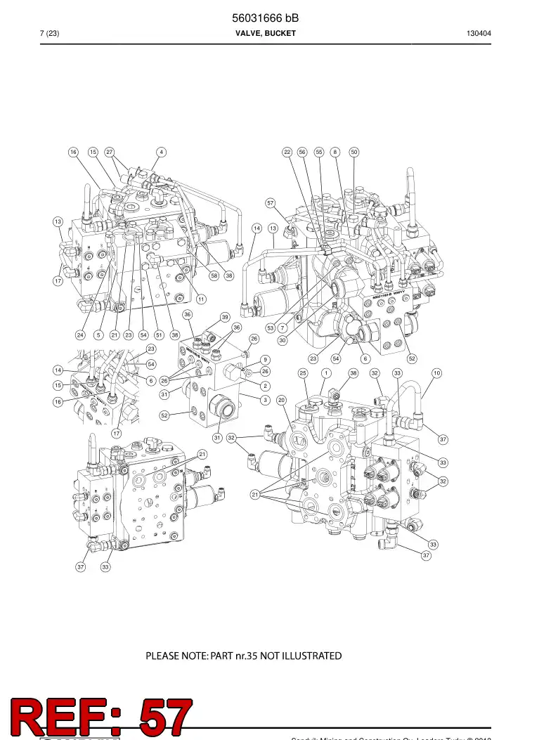 56039243 560 392 43 Pipe - Sandvik Technical Drawing
