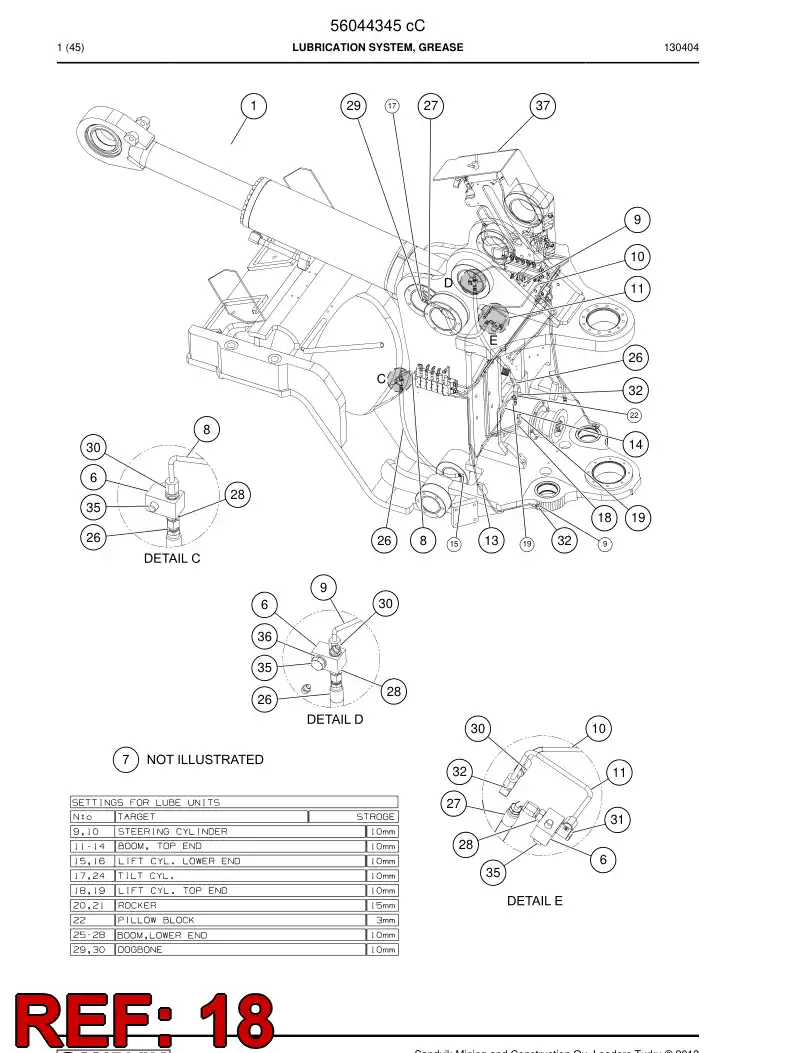 56039681 560 396 81 Pipe - Sandvik Technical Drawing
