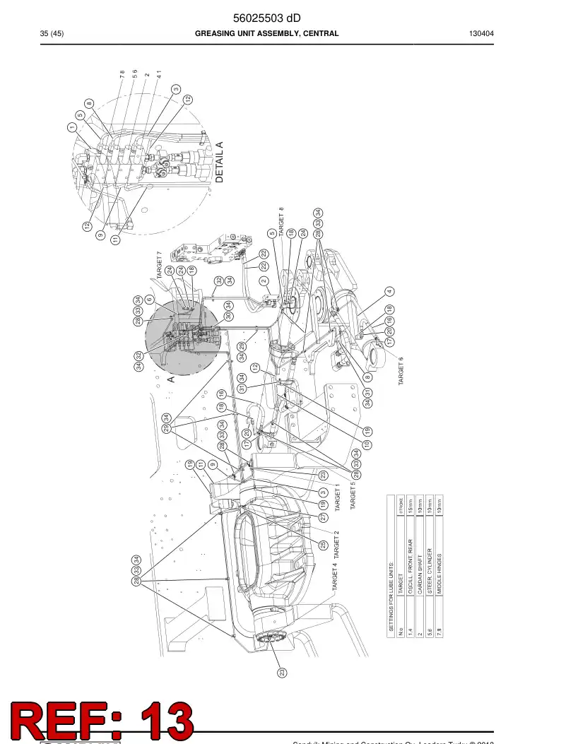 56040080 560 400 80 Pipe - Sandvik Technical Drawing