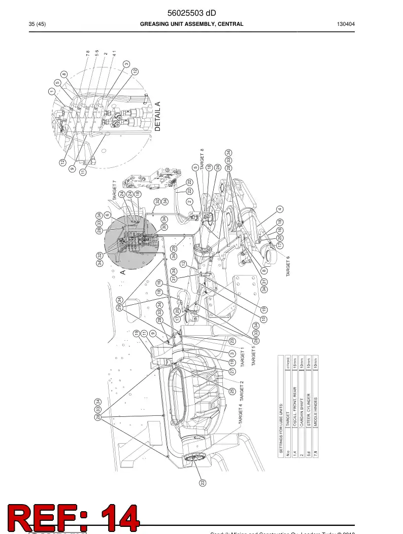 56040081 560 400 81 Pipe - Sandvik Technical Drawing